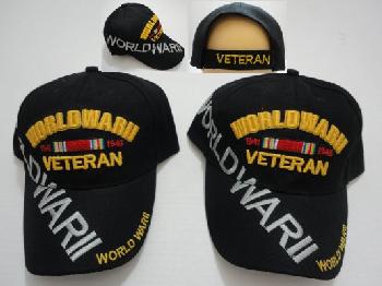 World War II Veteran Hat [Lg Letters]